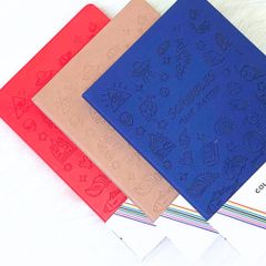 Sổ Tay Ghi Chép Bìa Da A5 DEPAI - Sổ Văn Phòng 192 Trang Kẻ Ngang