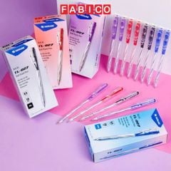 Combo 5 Cây Bút Bi Thiên Long TL-027 Nét Nhỏ Ngòi 0.5mm