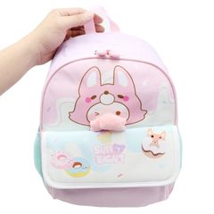 Balo Mẫu Giáo Nhỏ Suneight 90248 Siêu Nhẹ Bé Trai Bé Gái Đi Học