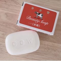 Xà phòng tắm và rửa mặt Cow Beauty Soap 100g Nhật Bản