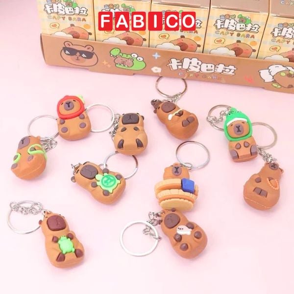 Móc Khóa Túi Mù Blind Box Capybara Hình Ngẫu Nhiên