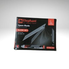 6 Lưỡi Dao Rọc Giấy Elephant 9mm 30° NO.930 Thái Lan