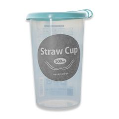 Cốc Uống Nước Có Nắp Đậy Cắm Ống Hút Kokubo S Select Nắp Nhật Bản 500ml