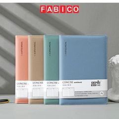 Sổ Tay Ghi Chép Bìa Da A5 Depai 200 Trang 100g Kẻ Ngang chống nước - Sổ Kế Hoạch Planner, Nhật Kí, Journal