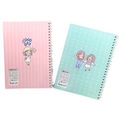 Sổ Lò Xo A5 Sibbil & Flower Master Art, Sổ Ghi Chép 100 Trang Giấy 70gsm