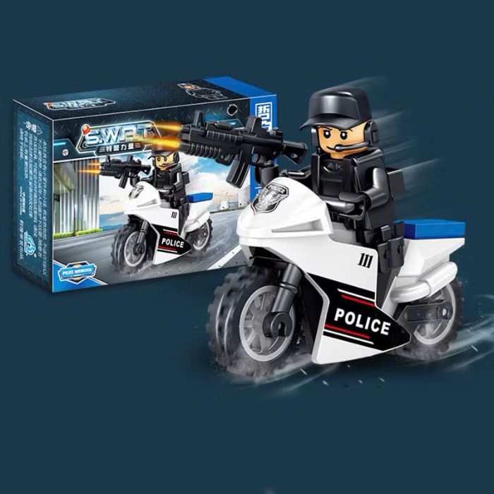 Xếp Hình ZHEGAO Đội Cảnh Sát Đặc Nhiệm S.W.A.T 912001