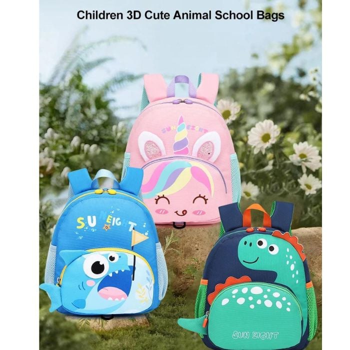 Balo Nhỏ Sun Eight Siêu Nhẹ Cho Bé Gái Bé Trai Học Mẫu giáo