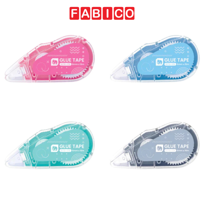 Băng Dính Kéo 2 Mặt Elephant 15m x 6mm - Băng Keo Dán GT6-115