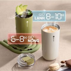 Cốc giữ nhiệt inox 304 Elmich dung tích 420ml EL8300 Chính Hãng