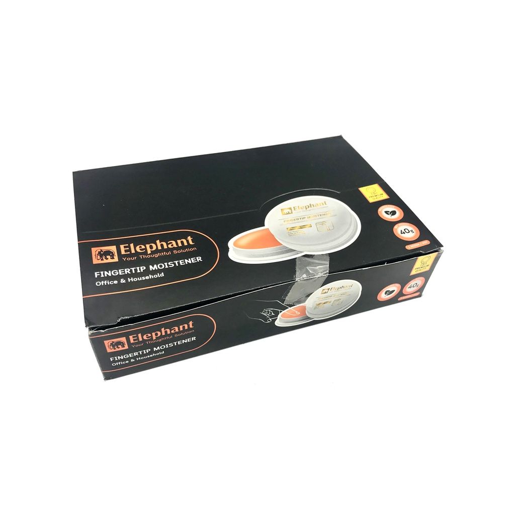 Hộp sáp dính hỗ trợ đếm giấy tờ các loại 40g Elephant