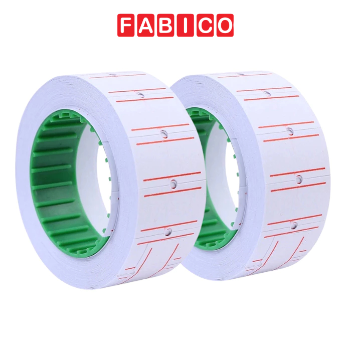 Băng Bấm Giá Trắng Lớn Cho Máy Bấm Giá