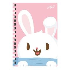 Sổ Tay Lò Xo A5 Elephant 60 Trang Giấy 70gsm Bìa In Nhựa