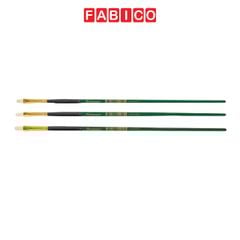Bộ 3 bút cọ dẹt Renaissance cỡ 1/4/8