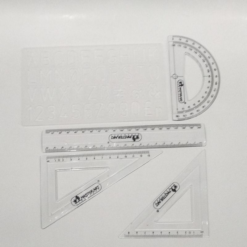 Bộ Thước Đo MasterArt 5 Món Học Sinh