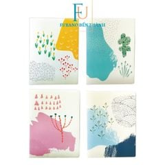 Bìa nhựa đựng lưu trữ tài liệu A4 KINARY, file lá có 20 túi lá, màu Pastel (4 màu)