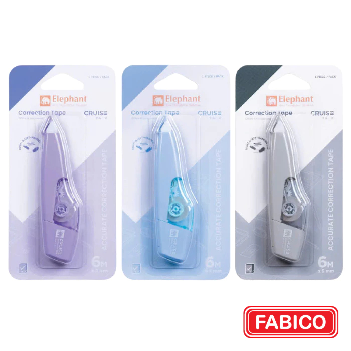 Bút Xóa Kéo Cruis Elephant Accurate Correction Tape 6M X 5MM