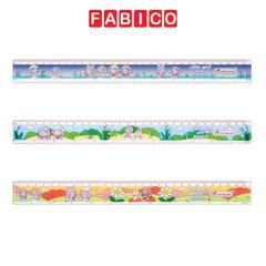Thước Nhựa Kẻ Học Sinh 30cm Master Art Sibbil & Flower