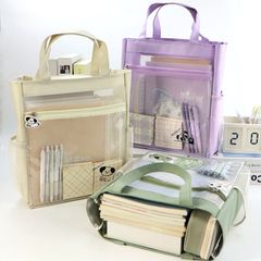 Túi Tote Nam Nữ Đựng Đồ Đi Học Túi Canvas Họa Tiết Hoạt Hình Dể Thương
