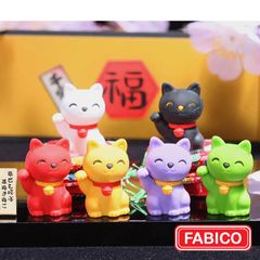 Gôm Tẩy Lắp Ráp Iwako Hình Mèo Thần Tài