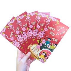 Bao Lì Xì Truyền Thống Tết 2025, Lì Xì Labubu, Mẫu In Sắc Nét, Đa Dạng Mẫu Mã