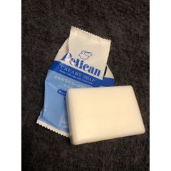 Xà phòng tắm chiết xuất từ dầu cọ Pelican Creamy Soap 100gr Nhật Bản