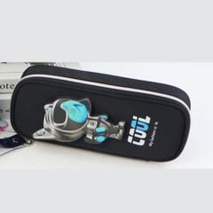 Hộp Đựng Bút Vải Hình Mèo Máy Vải Mềm Nhẹ Tay
