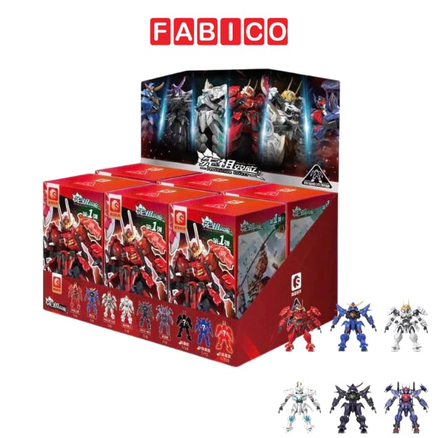 Bộ Đồ Chơi Model Kit Nhân Vật Ngẫu Nhiên 9 trong 1 SEMBO - 900001