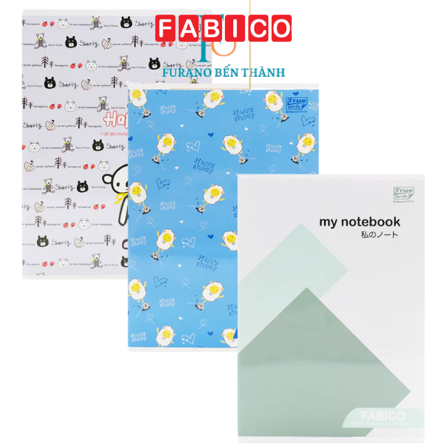 Lốc 10 Cuốn Tập Vở Sinh Viên 120 Trang Kẻ Ngang 80gsm Giấy Truewrite white