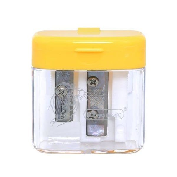 Gọt Bút Chì, Chuốt Chì 2 Lỗ Có Nắp MasterArt Pencil Sharpener No.8