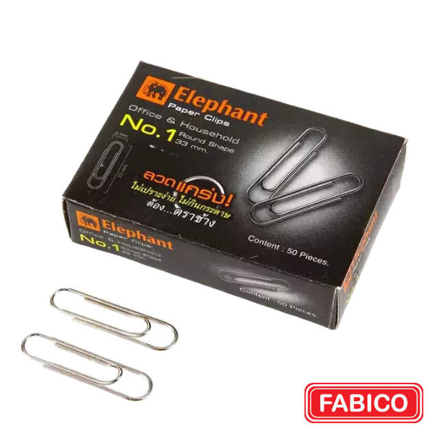 Hộp 50 Chiếc Ghim Cài Elephant, Ghim Tam Giác, Ghim Tròn Kẹp Tài Liệu