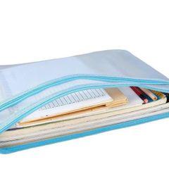 Túi Lưới A4 kinhshion JD4201 Túi Khóa Kéo Chắc chắn Đựng Tài Liệu