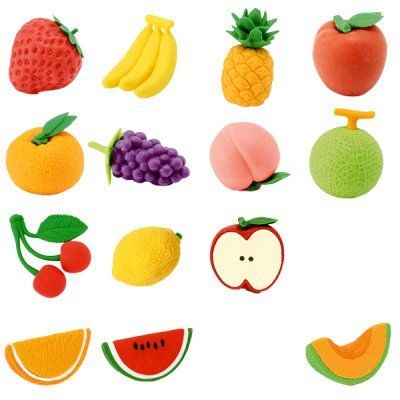 Gôm tẩy lắp ráp iwako hình Cut Fruit