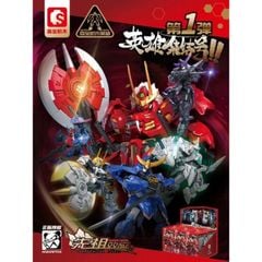 Bộ Đồ Chơi Model Kit Nhân Vật Ngẫu Nhiên 9 trong 1 SEMBO - 900001