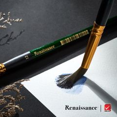 Bút cọ vẽ màu nước đầu tròn Renaissance cao cấp Thái Lan