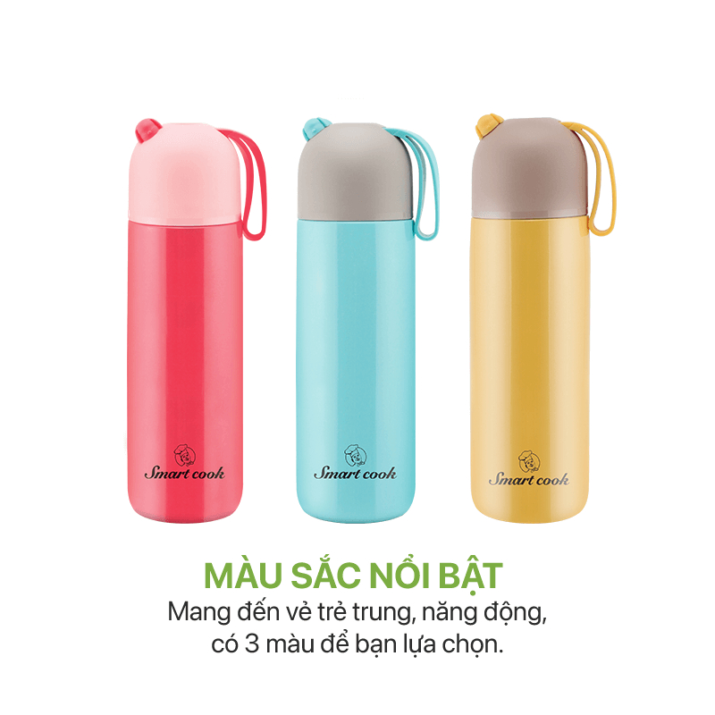 Bình giữ nhiệt Inox 316 Smartcook SM-8023 dung tích 410ml
