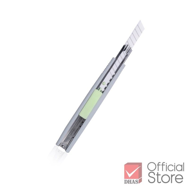 Dao rọc giấy bằng kim loại, lưỡi dao 9mm nhiều màu pastel xinh xắn, nhỏ gọn, dễ cầm  PC-901