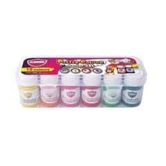 Màu vẽ nước Master Art 12 màu Poster Color lọ 15ml
