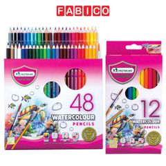 Bộ Bút Chì Màu Nước Master Art WaterColour Pencils Bộ Vẽ Chì Gốc Nước Chất Lượng Cao