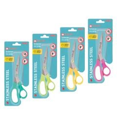 Kéo văn phòng Elephant, Kéo Inox Economy 5,6.5,8, 8.5inch, model OFE 1150 Neon Pastel, đủ màu