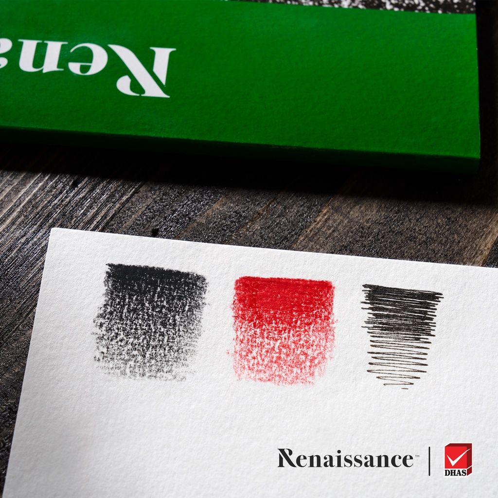 Tập 15 tờ giấy vẽ chì, giấy vẽ màu nước smooth surface 200gsm A3/A4/A6 Renaissance