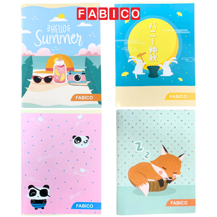 Lốc 5 Cuốn Tập Học Sinh Elephant 200 Trang 4 ô ly, 80gsm, Vở Giấy Truewrite Trắng