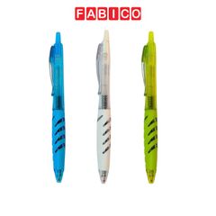 Bút Bi Gel Nước QUANTUM Gella Mực Xanh Ngòi 0.5mm