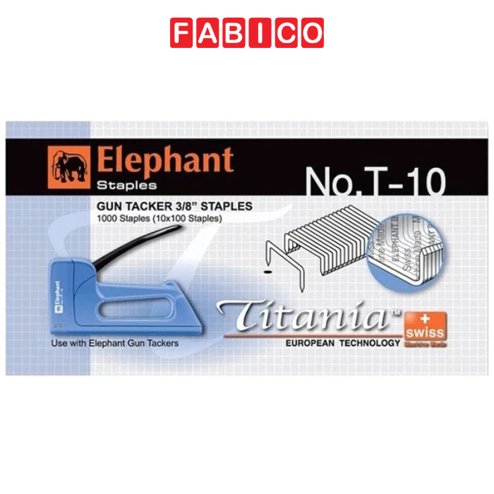 Kim Bấm Số 10 Elephant Titania No.T-10
