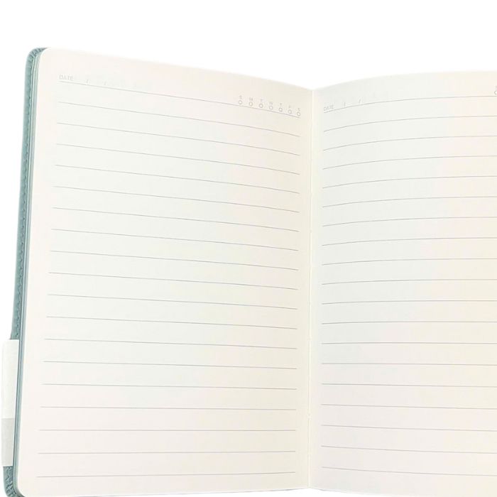 Sổ Tay Ghi Chép Bìa Da A5 Depai 200 Trang 100g Kẻ Ngang chống nước - Sổ Kế Hoạch Planner, Nhật Kí, Journal