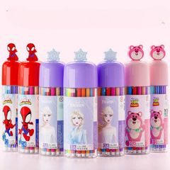 Bút Lông Màu Nước Phiên Bản Disney Bút 1.0mm Màu Cao Cấp Đậm Màu Rõ Nét An Toàn Cho Trẻ Nhỏ