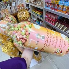 Bắp Rang Bơ Chai To Khổng Lồ Umiki Vị Caramel, Kem, Rau Củ 890g