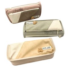 Bóp Viết Vải SHU 7869 Fashion Hộp Bút 2 Ngăn Khóa Kéo Chống Nước