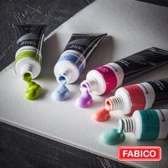 Màu nước acrylic dạng tuýp lớn 45ml Renaissance cao cấp vẽ được trên mọi chất liệu