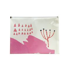 Túi Khóa Zip Kinary A4 Bìa Mềm 4 Màu Pastel Chống nước