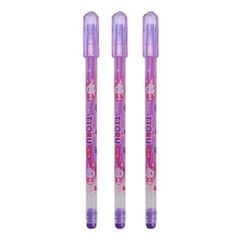 Bút Viết Mực Gel DA P&T Ttoru 0.4mm Mực Tím/Xanh/Đỏ/Đen